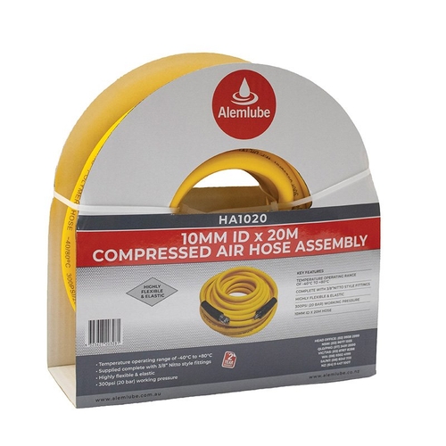 Alemlube Fitted Air Line 20m x 10mm - HA1020