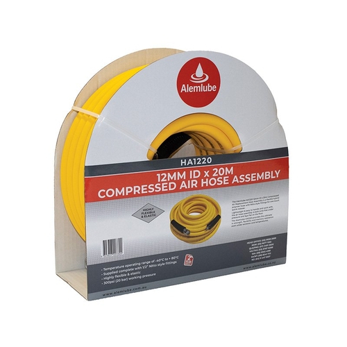 Alemlube Fitted Air Line 20m x 12mm - HA1220