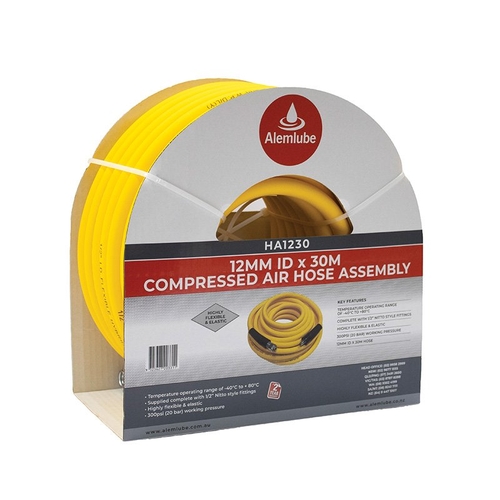 Alemlube Fitted Air Line 30m x 12mm - HA1230