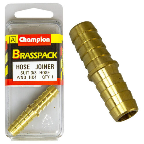 3/8 Brass Hose Joiner