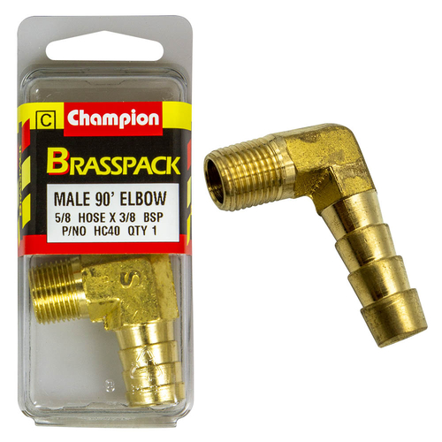 Hose Tails Elbows  Male  Brass  90°  5/8? X 3/8?
