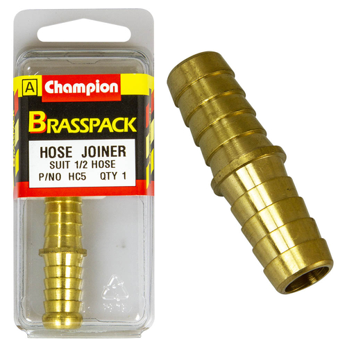 1/2 Brass Hose Joiner