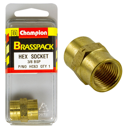 3/8 BSP Hex Socket Blister