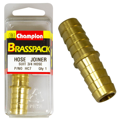 3/4 Brass Hose Joiner