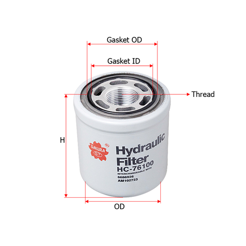 Hydraulic Filter - HC76100