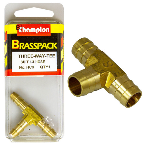 Hose Joiners  T  Brass  1/4?