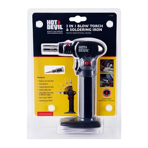 3 in 1 Gas Torch and Soldering Iron