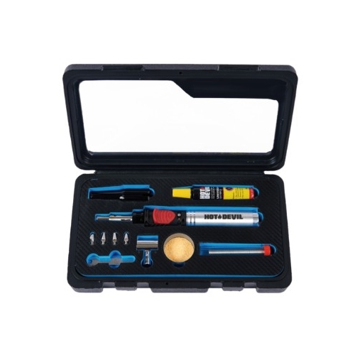 12 Piece Butane Soldering Iron & Blow Torch - HDA1976K