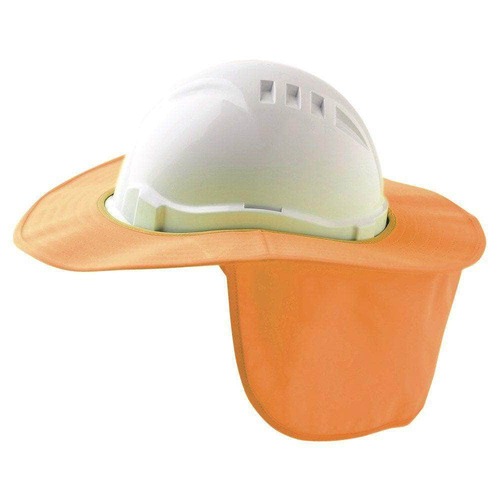 Pro Choice Detachable Hard Hat Brim/Neckflap Orange