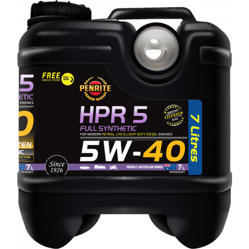 HPR 5 5W-40 Full Synthetic 7L - HPR05007