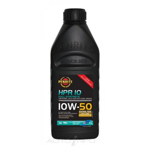 HPR 10 10W-50 Full Synthetic 1L