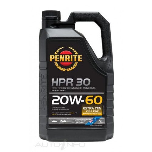 HPR 30 20W-60 Mineral 5L