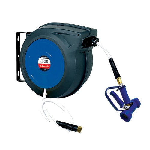 El Series Hot Water Hose Reel With Gun 15M X 12Mm Id - HR30080C