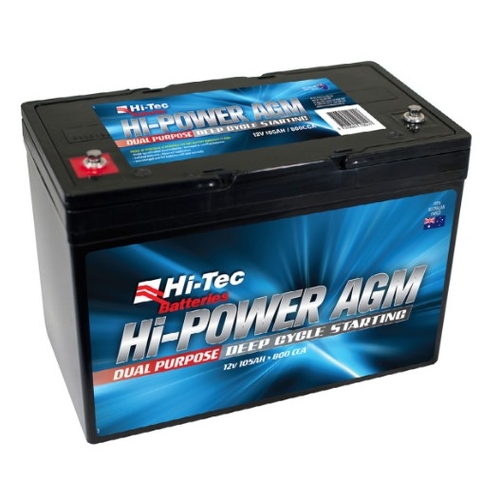 125amp AGM Deep Cycle Battery
