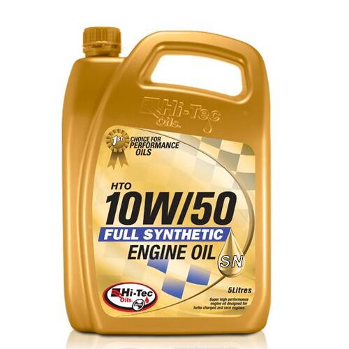 Hto 10W50 Syn Sl/Cf 5Lt High Performance Racing Oil Hitec