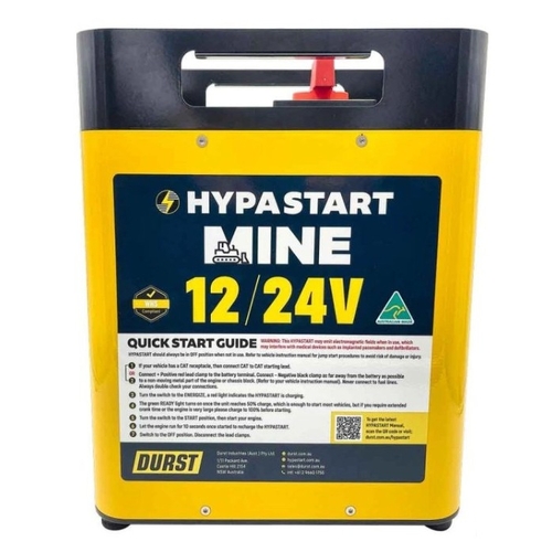 HYPASTART X2500MS 12/24V Jump Starter Cat Socket - HYPA-X2500MS-CAT