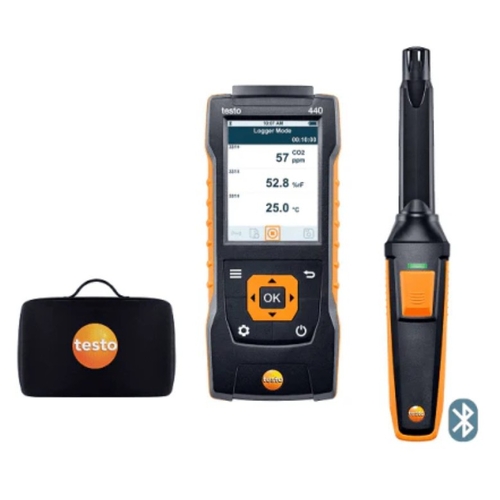 Testo 440 CO2 Kit with Bluetooth (Dust Particulate Tester) - IC-0563-4405