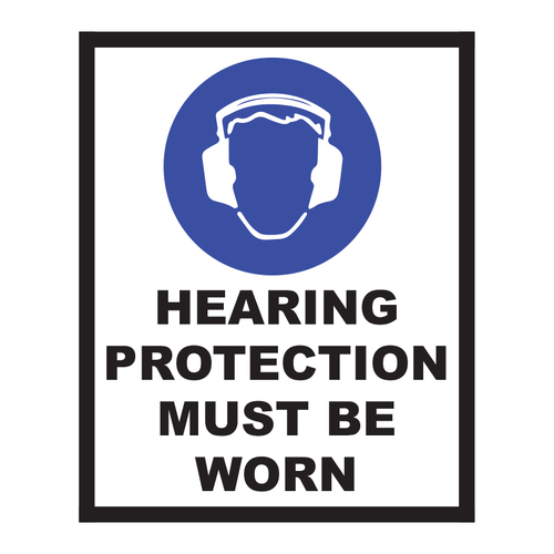 Hearing Sticker 50mm Diameter