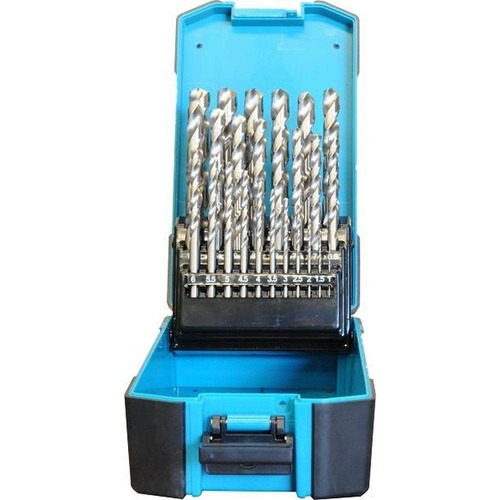 In0002 - 25 Pc Drill Bits Set Hss M2 Metric