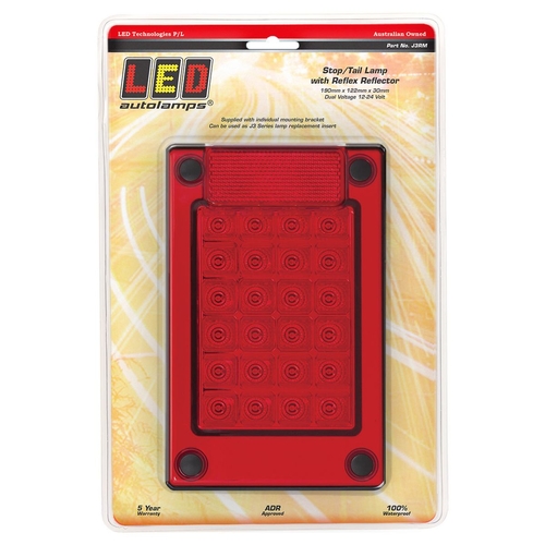 Led Red Indicator Lamp 12/24V Single - J3RM