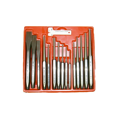 No.J8416 - 16Pc. Punch & Chisel Set