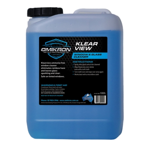 Klear View Window & Glass Cleaner 5L
