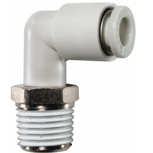 Elbow 6MMX1/4 One Touch Brass Resin Fitting