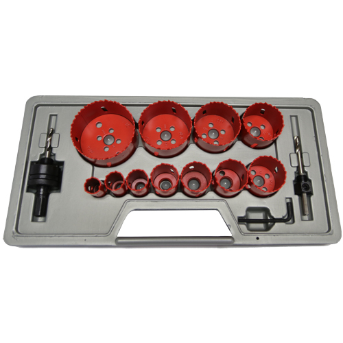 No.KW9114 - 14 Piece Bi-Metal Hole Saw Kit