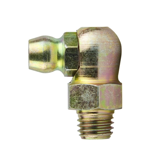 90 Degree Grease Nipple (M10 X 1 Tapered) 5Pck Metric - L-N101M-90