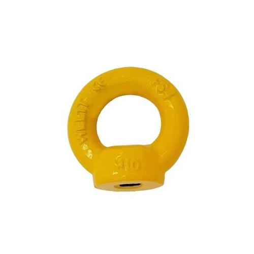 The LE0208 Is An M8 Metric Din 582 Zinc-Plated Lifting Eye Nut - LE0208
