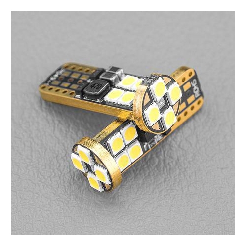 LEDCONV-T10-12SMD - Stedi T10 / T15 Wedge LED Globe Pair