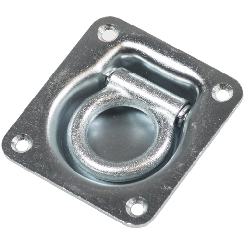 Spring Loaded Lashing Ring Zinc