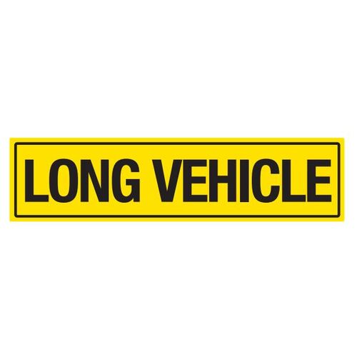 Long Vehicle One Piece Aluminum 1200x300mm