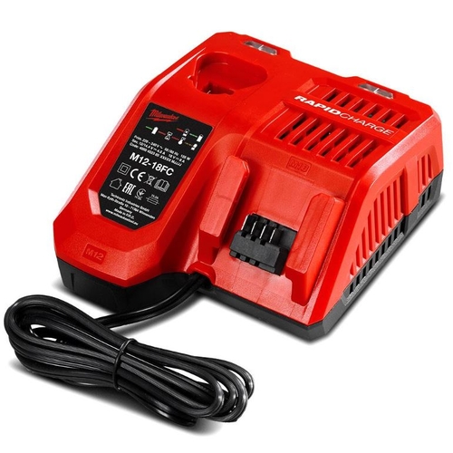 Milwaukee 12V - 18V Multi Voltage Rapid Battery Charger