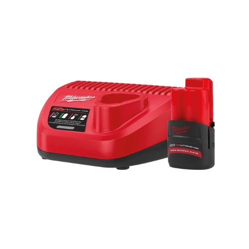 M12 REDLITHIUM HIGH OUTPUT 2.5Ah Starter Pack - M12HOSP201B