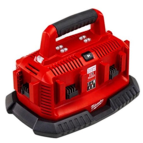 Milwaukee M1418C6 18V Li-Ion 6 Bay Battery Sequential Charger