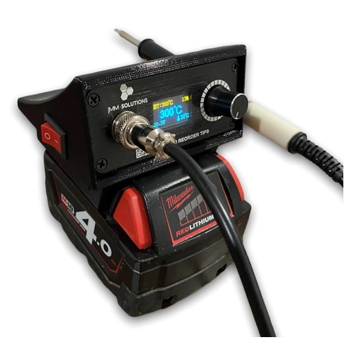 Milwaukee Compatible Battery Solder Station/Soldering Iron - M18T12