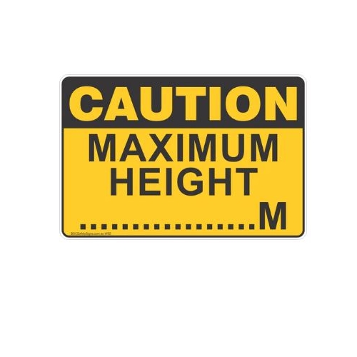 Max Height Sticker 95w x 80h