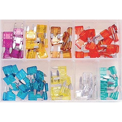 Mini Blade Fuse Kit 100 Mixed