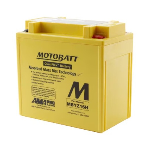 SSB XR Series Motorcycle Battery - MBYZ16H
