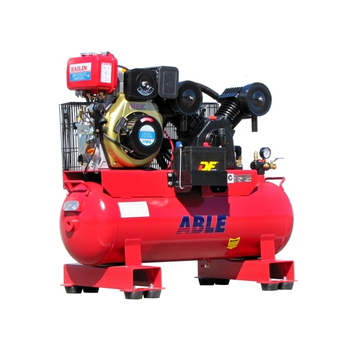 Diesel 20CFM Compressor 7HP 100 Litre 145PSI