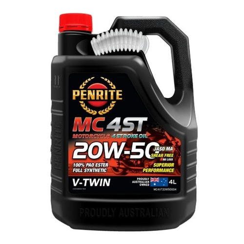 Mc-4St V Twin 20W-50 4L - MC4VT20W50004