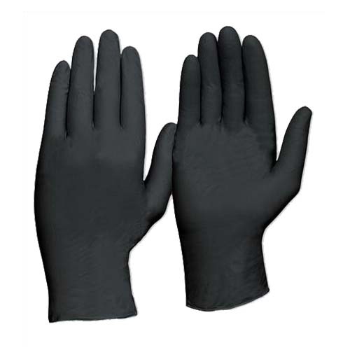 Pro Choice Extra Heavy Duty Black Nitrile Disposable Gloves Powder Free 2XLarge 100pk