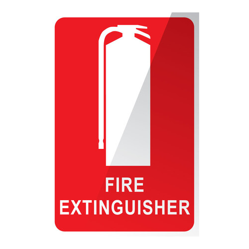 Fire Extinguisher Location Sign - 150 x 225mm