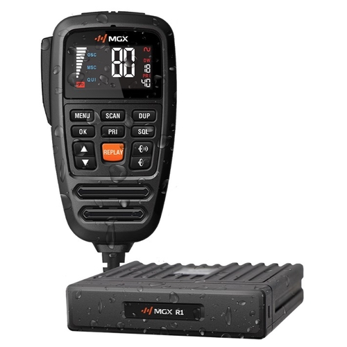 Multivolt Waterproof Remote Mic UHF Radio