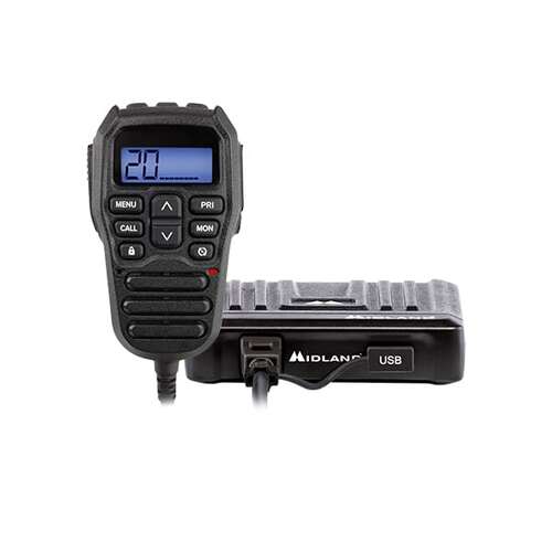 Mini Compact Hybrid UHF/CB with Remote Speaker Microphone