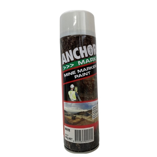 White Mine Marking Paint non Flamable 400gm