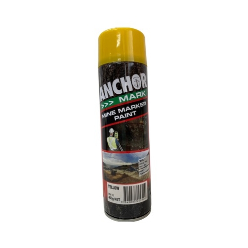 Yellow Mine Marking Paint non Flamable 400gm