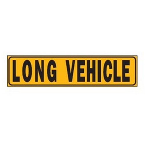 2Pce Long Vehicle Sign Aluminium - MSLV2006A