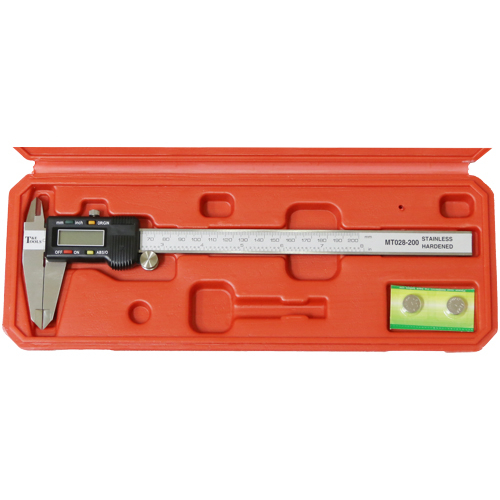 No.MT028-200 - 200mm Digital Vernier Caliper Stainless Steel Four Button